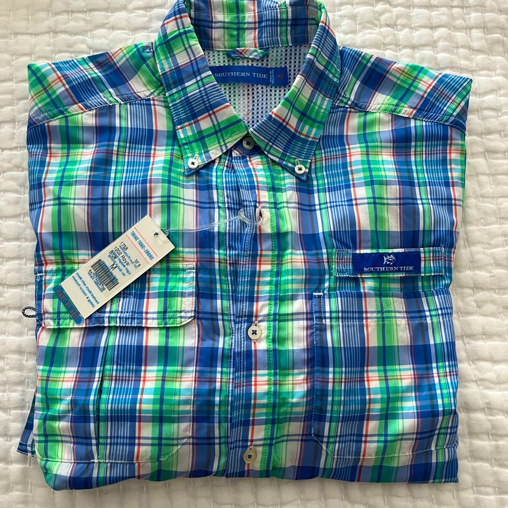 Southern Tide Shore Shot Fishing Shirt